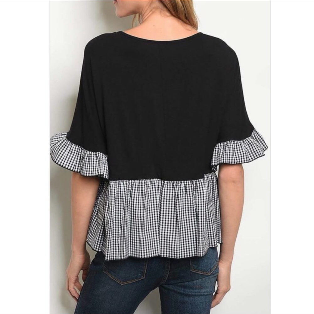 Checkered Top - Picture 2 of 2